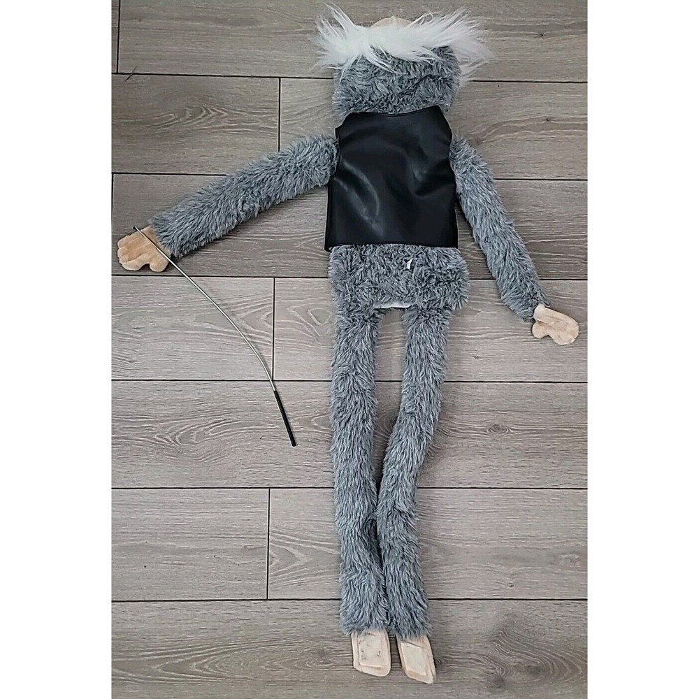 VTG. SUNNY & CO. FULL BODY WRAP AROUND GRANDPA MONKEY PUPPET‎ MOVEABLE MOUTH ARM - Picture 8 of 12